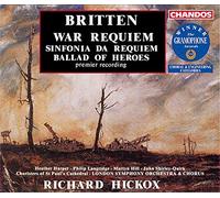 Richard Hickox / LSO & Chorus – Britten: War Requiem / Sinfonia da Requiem – CD – Naxos