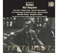 Britten - War Requiem - World Premiere