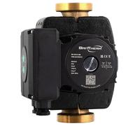BritTherm B3 32/12-180 Bronze Hot Water Pump - Intelligent Secondary Recirculator, 180mm Inline, 2" Connections, 9 Modes (Auto/Night), High Power 12m Head, 7.3 m³/h, Includes Jacket & Plug