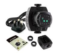 BritTherm P3 25/6-180 Central Heating Circulator Pump - Automatic Operation, ERP Ready, 10m Head, 4.2m³/h Flow, Energy Efficient Cast Iron Pump for Domestic & Light Commercial Systems