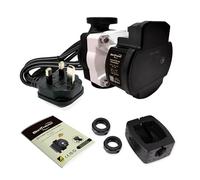 BritTherm P4 25/8-180 Central Heating Circulating Pump | 8m Head, 3.6 m3/h Max Flow, EEI <0.21 | PWM & 11 Auto Programs, 180mm Port-to-Port, 1 1/2" Connections