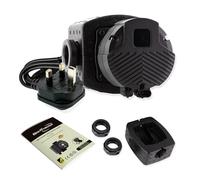 BritTherm P6 32/15-180 Central Heating Circulating Pump | 15m Head, 10.7 m3/h Max Flow, EEI <0.23 | PWM & 14 Auto Programs, 180mm Port-to-Port, 2" Ports