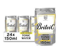 Britvic Low Calorie Indian Tonic Water, 24 x 150ml Can