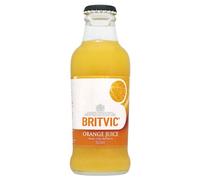 Britvic Orange Juice 24x125ml Glass Bottles