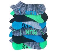 Britwear 6 x Kids Children Boy Trainer Socks with Cushion Heal Toe Sport Colour:Assorted Size:UK 12-3