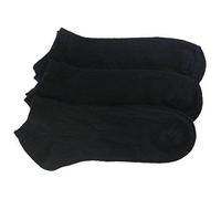 Britwear 6 x Ladies Short Trainer Sport Socks (Cotton Rich) Colour:3 pairs Black