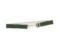 Britwear Adult Men Plain Adjustable Elastic S Hook Snake Belt (MADE IN UK) Main Colour:Green