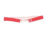 Britwear Adult Men Plain Adjustable Elastic S Hook Snake Belt (MADE IN UK) Main Colour:Maroon
