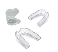 BRITX 2 Dental Mouth Guards for Grinding Teeth, Bruxism Teeth Night Guard Sleep snoring Guard 2 Size Gum Shield