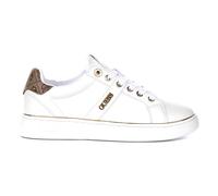 Guess Britz Shoes White Brown Gold Women - 36