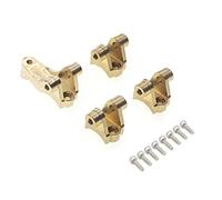 BRIUERG Brass Front Rear Axle Lower Shock Mount Suspension Links Stand for 1/10 RC Crawler Car TRX4 Upgrade Parts