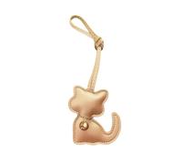 BRIWAD Leather Cat Gold Bag Charm Purse Charms for Handbags Backpack Tote Bags,Cute Designer Bag Charms Bag Accessories Charm