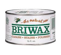 Briwax 400g Wax Polish - Clear Twin Pack 2 x 400g