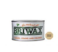 Briwax Natural Wax 400g Medium Brown