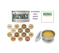 Briwax Original Antique Brown 400g- - Multi-Shade Wood Wax Polish | Ideal for Furniture Restoration & DIY Wood Projects