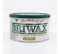Briwax Toulene Free Dark Oak Wax Polish 370g (Japanese Labelled Version) - Same UK Product Inside - Furniture Wax - Cleans, Stains and Polishes