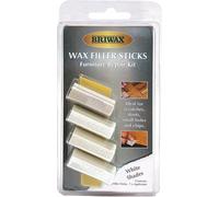 Briwax Wax Filler Sticks White 4 X 40Ml