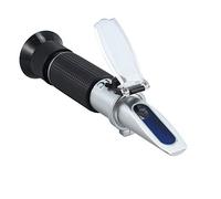 Brix Refractometer for Homebrew Beer Wort, RGBS Dual Scale Automatic Temperature Compensation 0-32% Specific Gravity Hydrometer with ATC