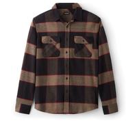 Brixton - Bowery Flannel - Shirt size S, brown