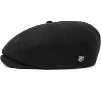 Brixton Brood Snap Black Peaked Cap, black, size S