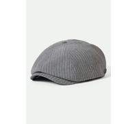 Brixton - Brood Snap Light Grey/White Stripe Chambr - Hat - grey - M - gid://shopify/Metaobject/102002983149 M
