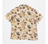 Brixton - Bunker Short Sleeve Shirt In Beige - S