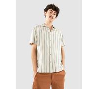 Brixton Cru Stripe Shirt acqtc gree S