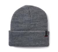Brixton Men's Heist Beanie Hat Newsie Cap, Heather Grey, One Size