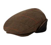 Brixton - Hooligan Earflap Snap Cap - Cap size M, brown
