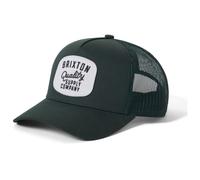 Brixton - Hubal Curved Netplus Medium Profile Trucker Hat - Cap size One Size, black