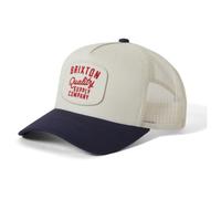Brixton - Hubal Curved Netplus Medium Profile Trucker Hat - Cap size One Size, grey
