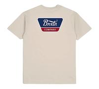 Brixton Linwood Short Sleeve STT Cream LG