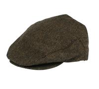 BRIXTON Men Hooligan Driver Snap Hat Newsie Cap, Brown/Khaki, L UK