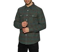 BRIXTON Men's Bowery Button Down Shirt, Ocean, XL