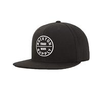 Brixton - Oath III Snapback - Cap size One Size, black