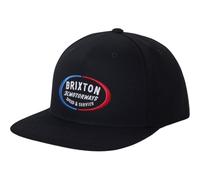 BRIXTON Mens Rhett Snapback Baseball Cap - Black
