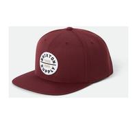 Brixton - Oath III Snapback - Cap size One Size, red/white
