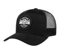 BRIXTON Round Logo Trucker Cap Baseball (One Size - Black)