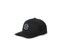 Brixton Unisex-Adult Crest C Mp Snbk Cap, Washed Black, One Size