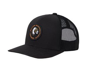 Brixton Unisex-Adult Rival Stamp X MP MESH Baseball Cap, Black, O/S