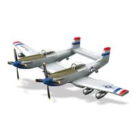 BrixVibe F-82E Twin Mustang WWII Long-Range Escort Fighter Building Set