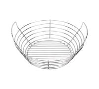 Briyaui Charcoal Basket Heat Proof 304 Stainless Steel Lump Ash Basket | for Outdoor BBQ Airflow Efficiency, Universal Grill Fit, Heavy Duty Steel, Easy Ash Removal, Temperature Control, Camping