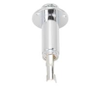 Briyaui Electric Guitar Mono Endpin Output Jack, Brass Material (Silver) | High sensitivity construction, 1/4 inch compatibility, secure strap button design