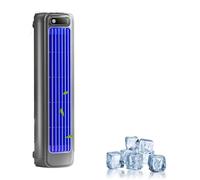 Briza Ac, Brizac Air Conditioner, Brizaac Air Conditioner, Qinux Brizaac, Qinux Brizac Cooling Fan, Ultra-Quiet 3-Speed Portable Air Cooler, Rechargeable, Fast Cooling Fan (A)