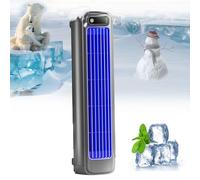 Brizac Air Conditioner, Brizaac air conditioner, Briza AC Cooling, Brizac Cooling Ace, Enjoy a Quick, Natural, And Healthy Cool Down, Portable air conditioner Cooling Fan Quiet with 3 Speeds (Gray)