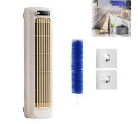 Brizac Air Conditioner, Qinux Brizac, Brizaac air conditioner, Briza AC Cooling Ace, Enjoy a Quick, Natural, And Healthy Cool Down, Portable air conditioner Cooling Fan Quiet with 3 Speeds (White)