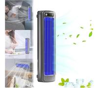 Brizac Air Conditioner, Qinux Brizac, Brizaac air conditioner, Briza AC Cooling Ace, Enjoy a Quick, Natural, And Healthy Cool Down, Portable air conditioner Cooling Fan Quiet with 3 Speeds (Gray)