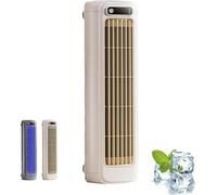 Brizac Air Conditioner, Qinux Brizac, Brizaac air conditioner, Briza AC Cooling Ace,Rechargeable & Ultra-Quiet Personal Fan for Home, Office, Bedroom, Desk, and Travel Use (White)