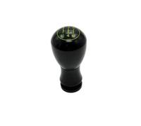 Brjtdvh Gear Shift Knob Lever Universal 5-Speed Manual Gear Shift Head Aluminum Alloy to Refit The Car with Gearknob(Black)