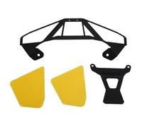 Brjtdvh Moto Fog Light Protector For KOVE 800X For Pro For Rally For Super For Adventure Motorycle Headlight Cover Guard Protector Headlamp Protection(BlackYellow)